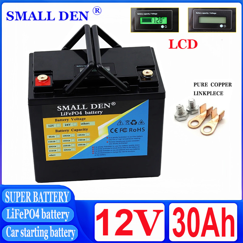 V Ah Lifepo Battery Built In Bms Lithium Iron Phosphate Cell