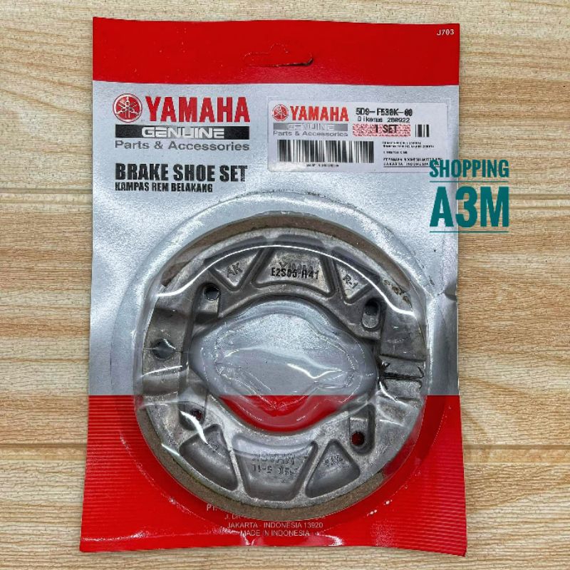 Yamaha Genuine Brake Shoe For Mio Sporty Soulty Mx Aerox