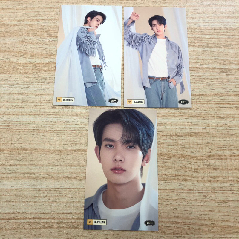 Enhypen Heeseung Weatherlab Sg Weather Card Official Shopee