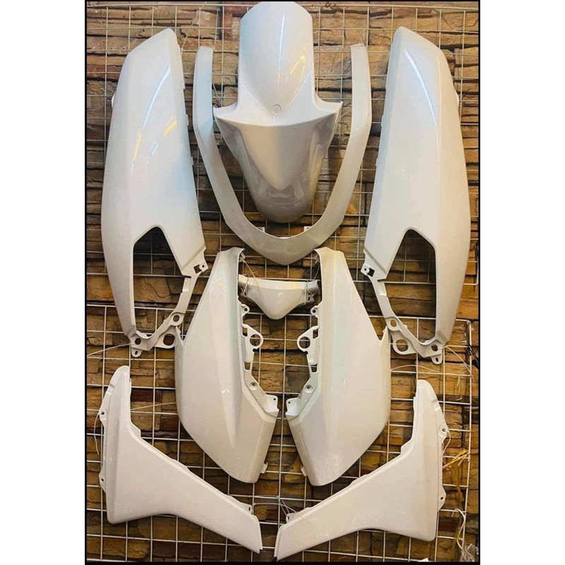 Orig Yamaha Pearl White Fairings Set For Nmax V1 Nmax V2 Shopee