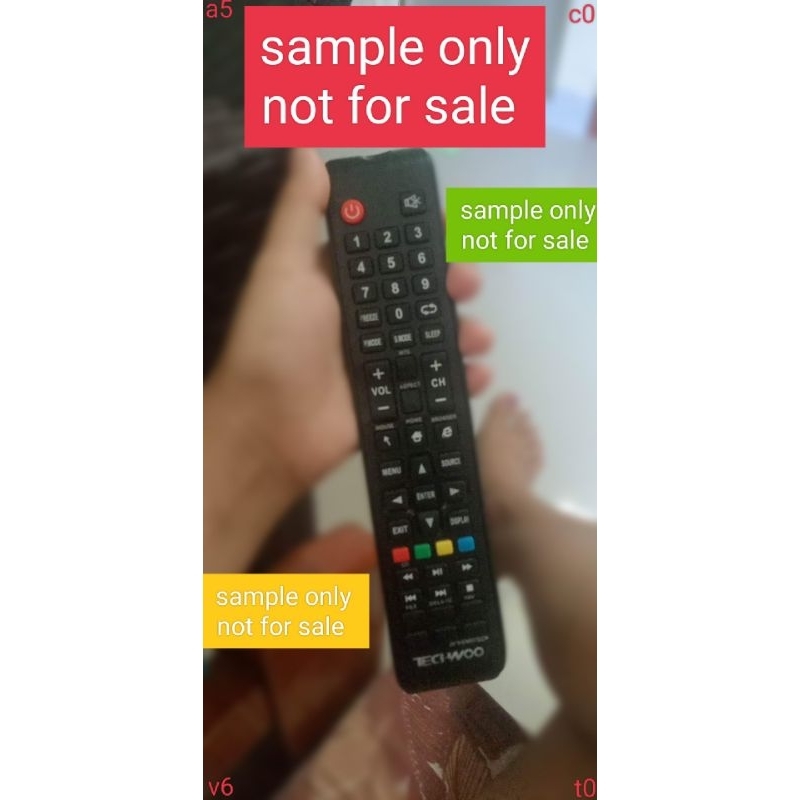 Techwoo Smart Tv Remote Universal Na Gagana Sa Tv Mo Shopee