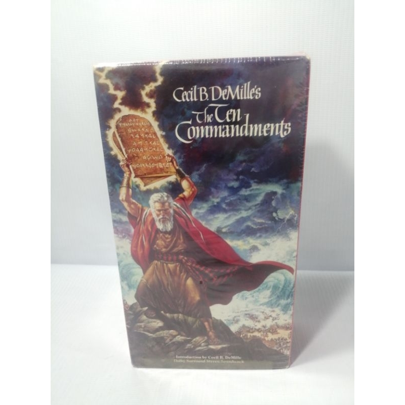 Cecil B Demille S The Ten Commandments Movie Film Vhs Video Tapes