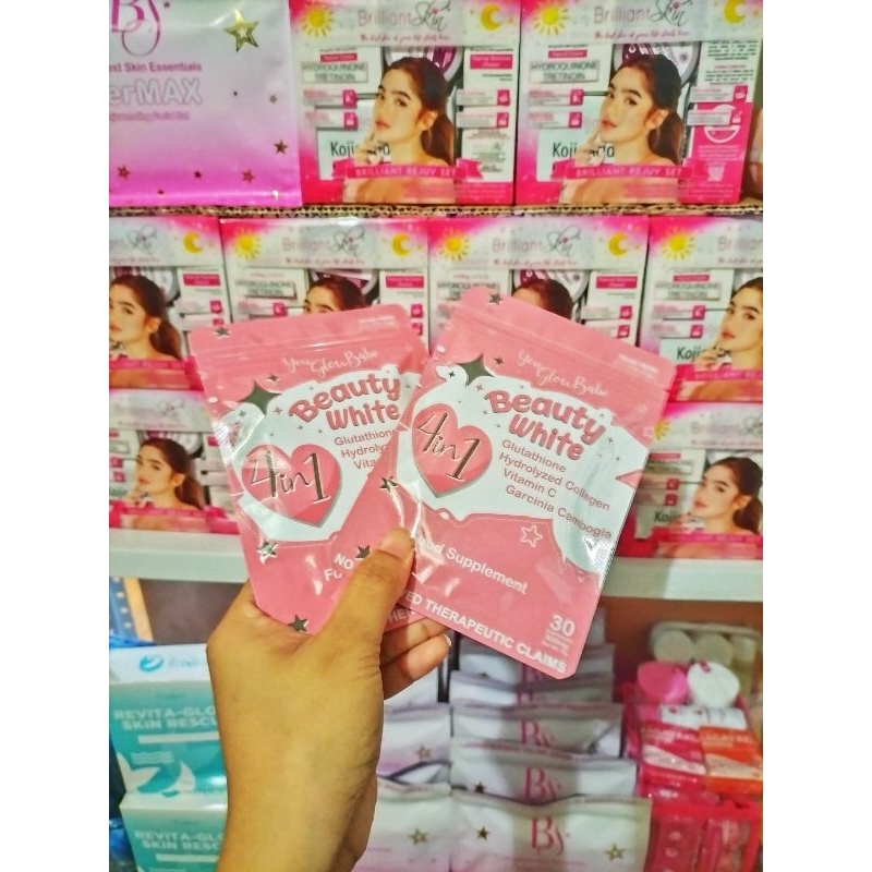 AUTHENTIC YOU GLOW BABE COLLAGEN GLUTATHIONE BEAUTY WHITE Shopee