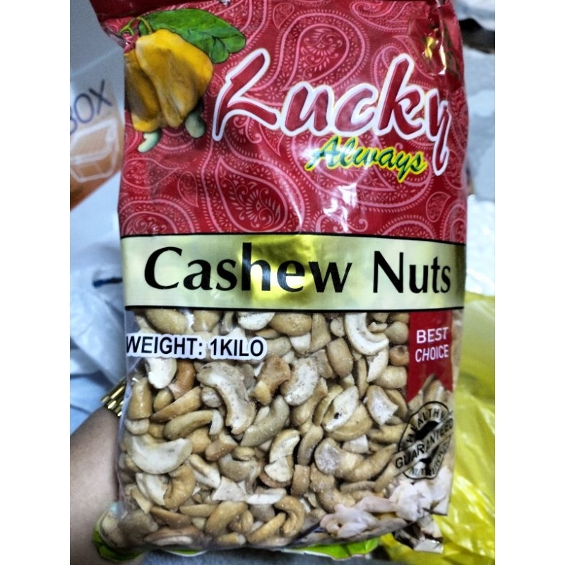 Roasted Kasuy Cashew Nuts LUTO NA Plain Unsalted Shopee Philippines