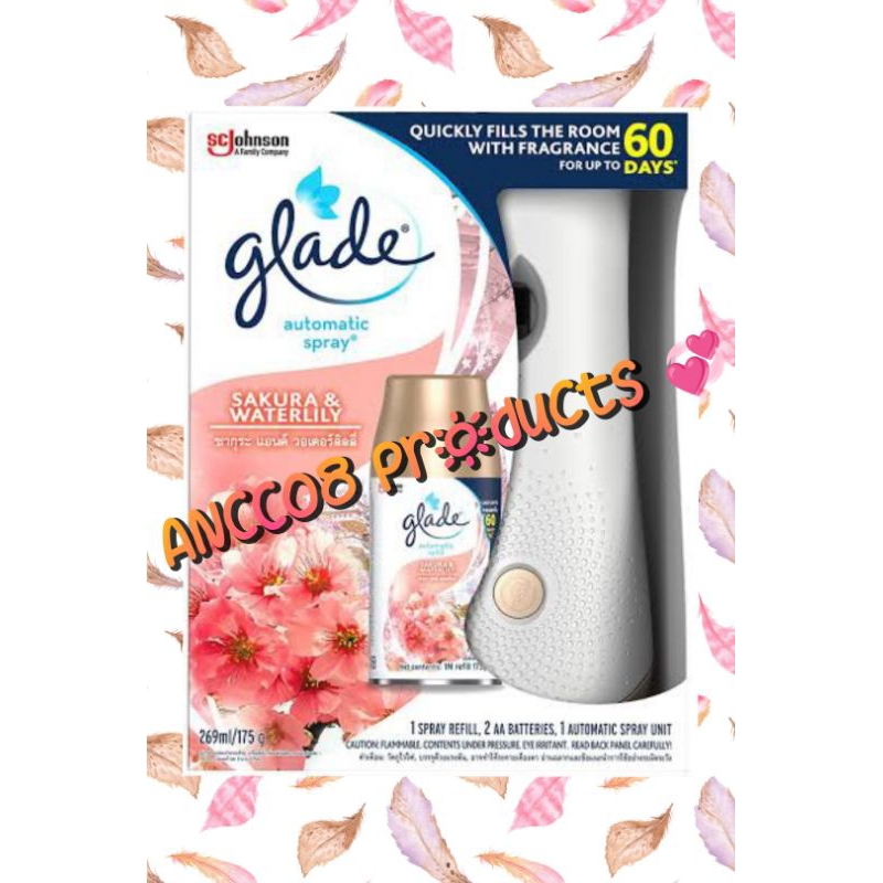 Glade Automatic Spray Sakura And Waterlily Shopee Philippines