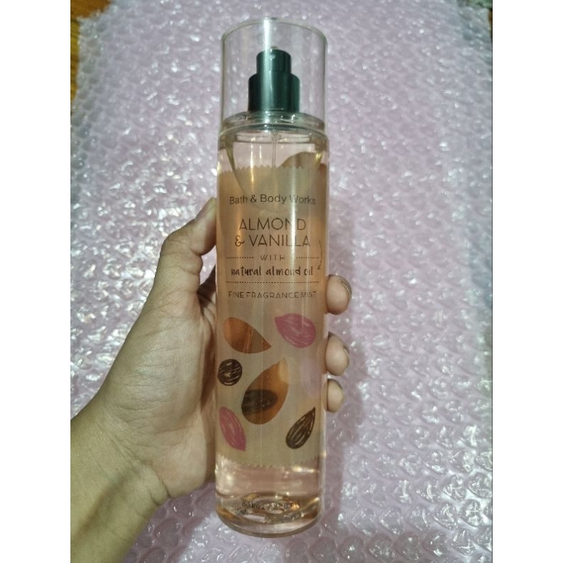 Bbw Almond And Vanilla Body Mist Ml Shopee Philippines