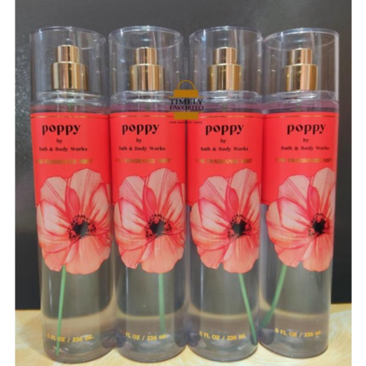 Bbw Poppy Fine Fragrance Mist Ml Shopee Philippines