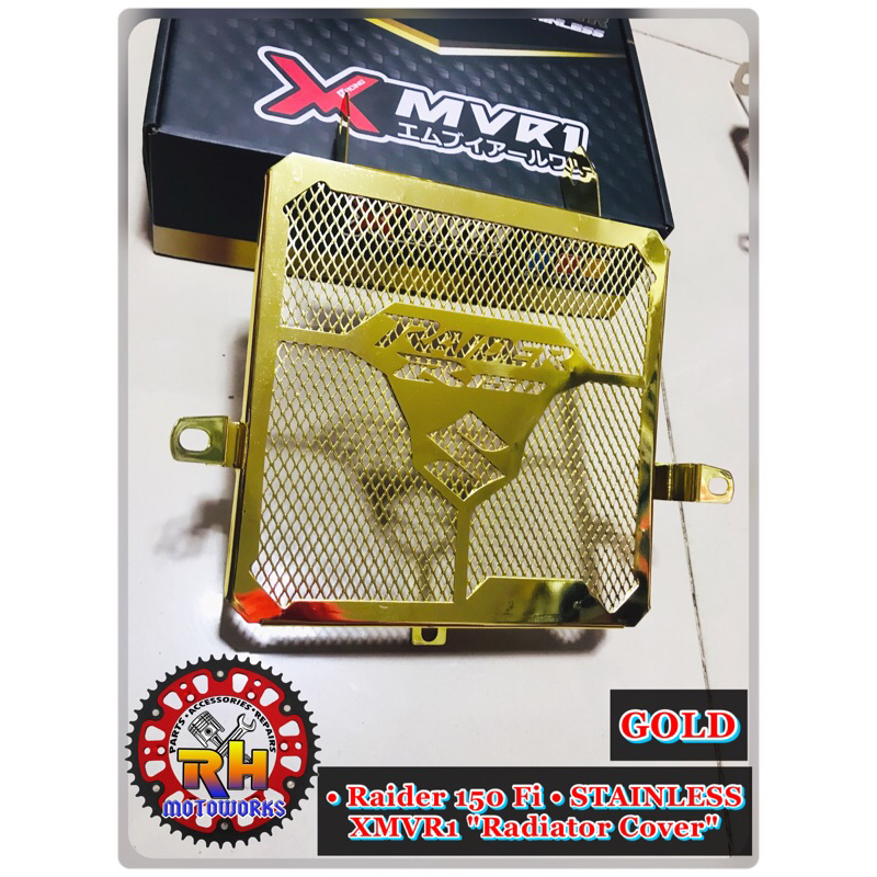 Raider Fi Radiator Cover Xmvr Stainless Steel Super Thick Heavy