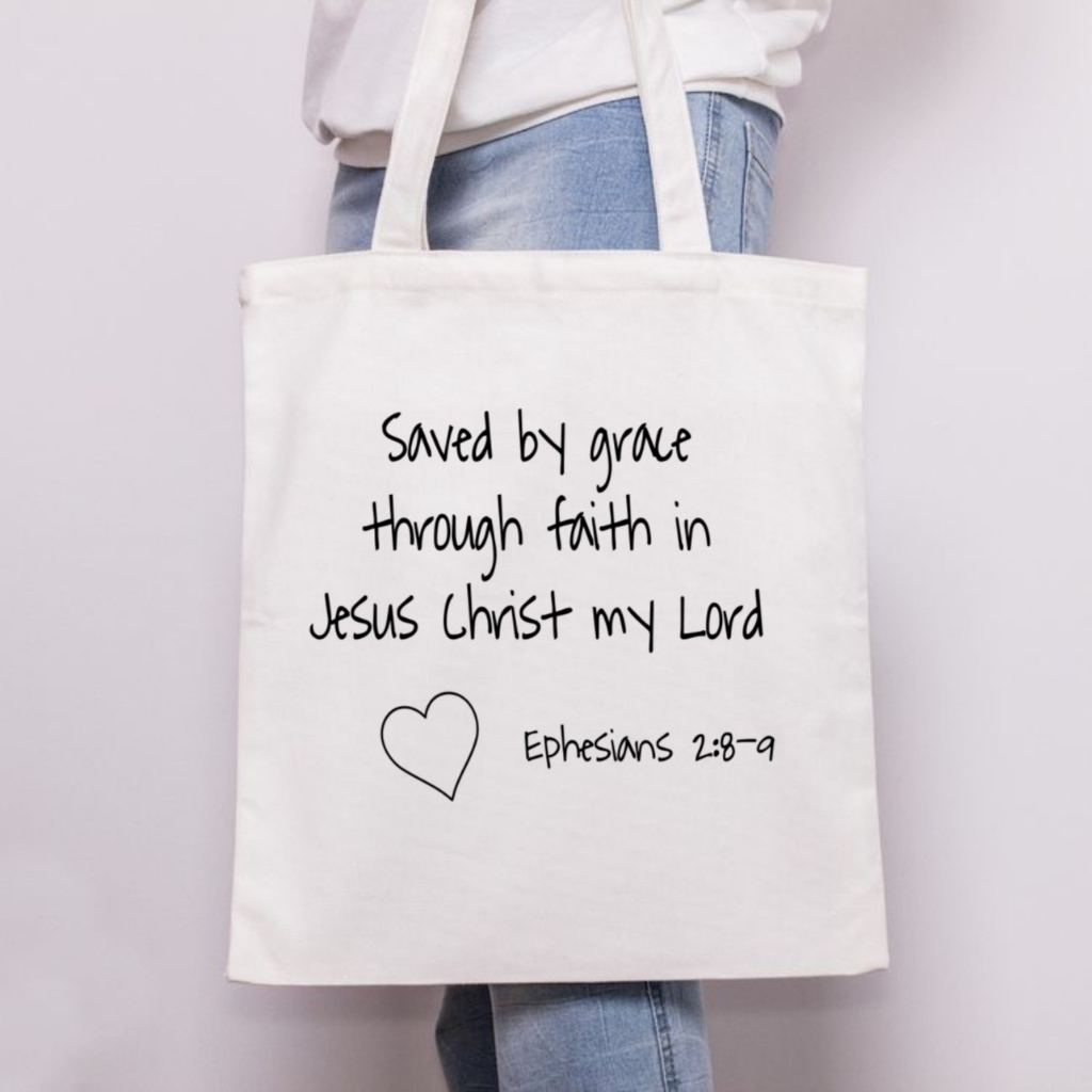 AFFORDABLE AND HIGH QUALITY KATSA TOTE BAGS VERSES FROM BIBLE Shopee