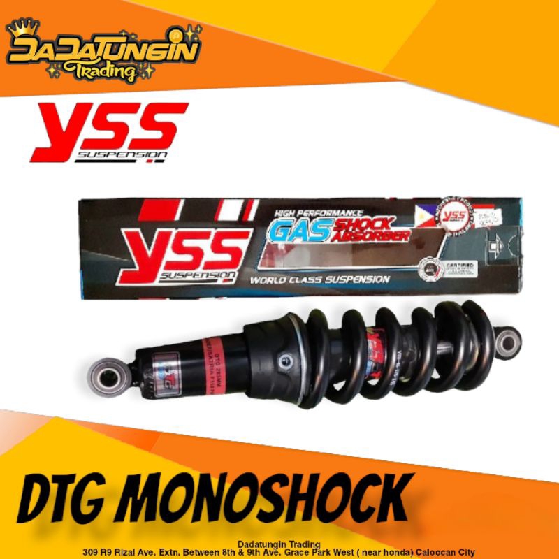 YSS DTG Monoshock 280mm For Suzuki Raider 150 150fi Shopee Philippines