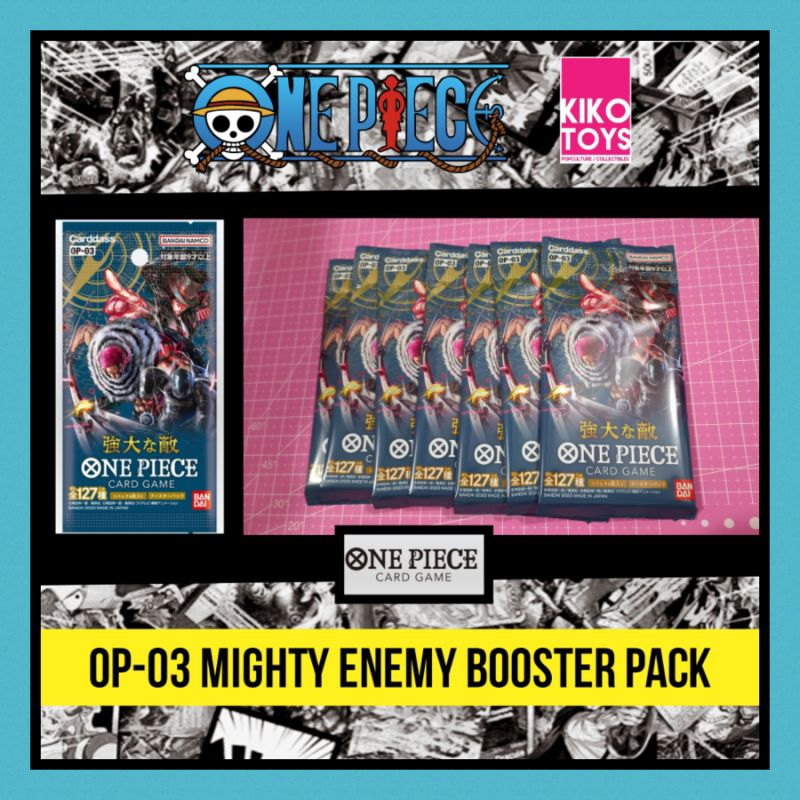 OP 03 Mighty Enemy One Piece Card Game Booster Pack Jap Shopee