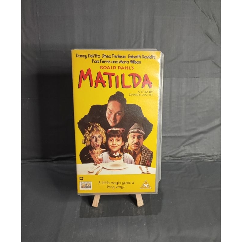 Vhs Tapes Roald Dahl S Matilda Shopee Philippines