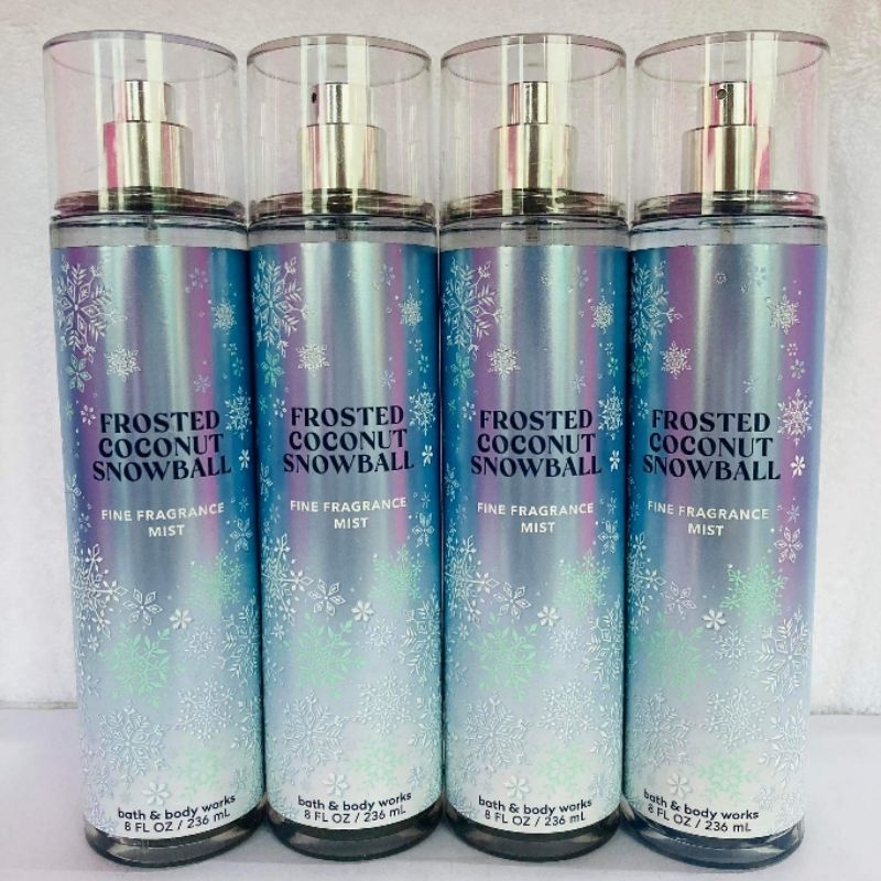 Bath Body Works Fragrance Mist Frosted Coconut Snowball Ml