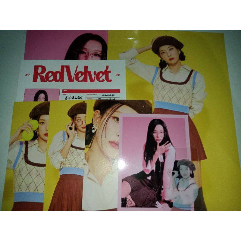 Onhand Red Velvet Seasons Greetings 2023 Tingi Set Shopee Philippines