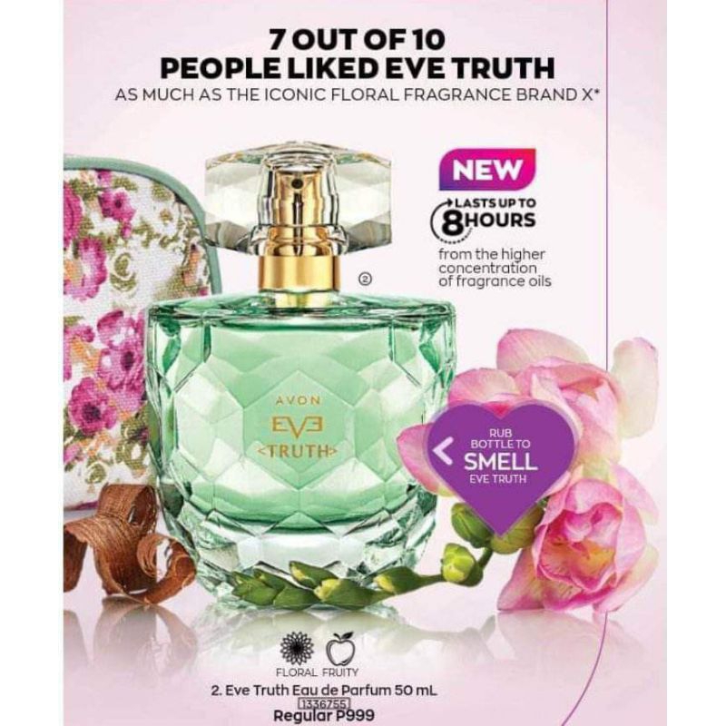 Eve Truth Eau De Parfum 50ml Shopee Philippines