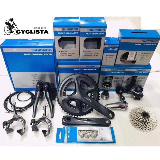 Shimano Claris R X Speed Groupset Rim Brake Shopee Philippines