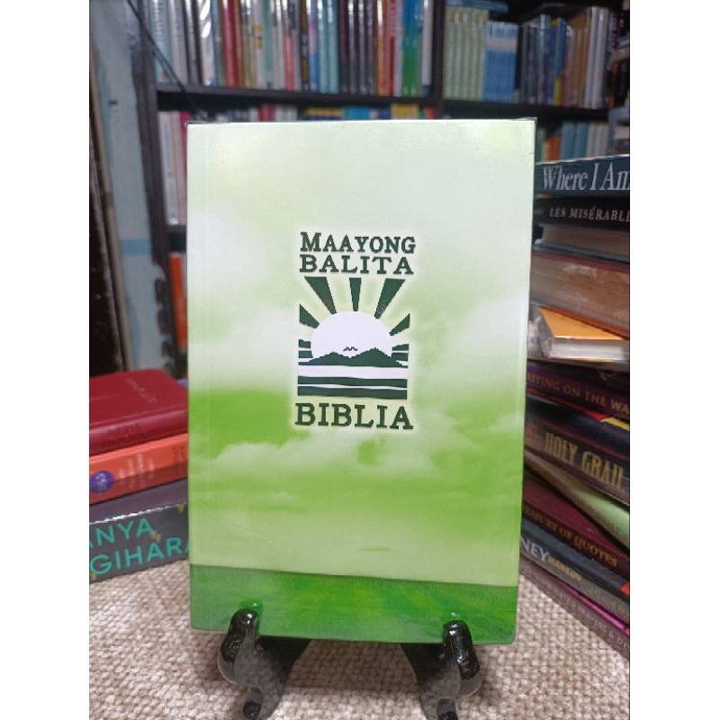 Maayong Balita Biblia Cebuano With Thumb Index Shopee Philippines