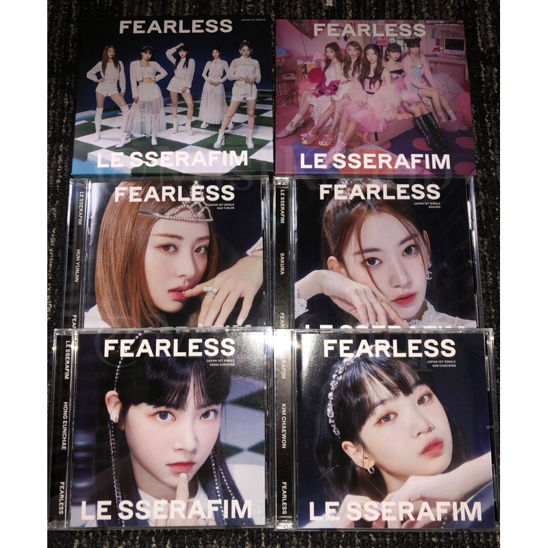 ONHAND COD Unsealed Le Sserafim Fearless Japan 1st Single Album