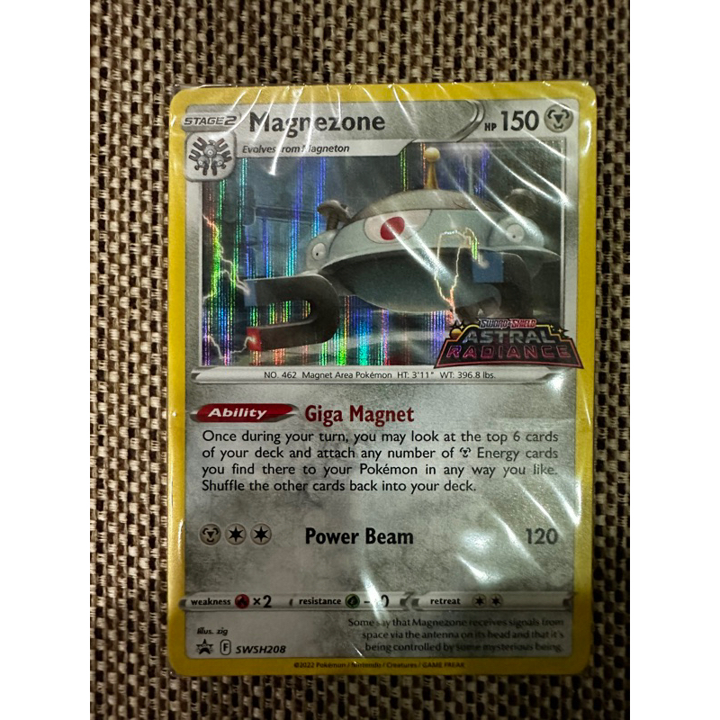 Pokemon Astral Radiance Magnezone Swsh208 Promo Sealed Shopee