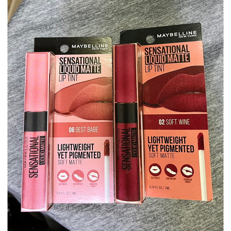 Maybelline Sensational Liquid Matte Lip Tint 7ml Shopee Philippines