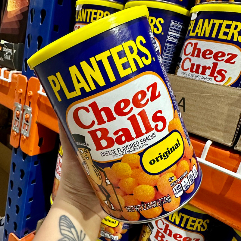 Planters Original Cheese Flavored Snacks Cheez Balls Cheez Curls