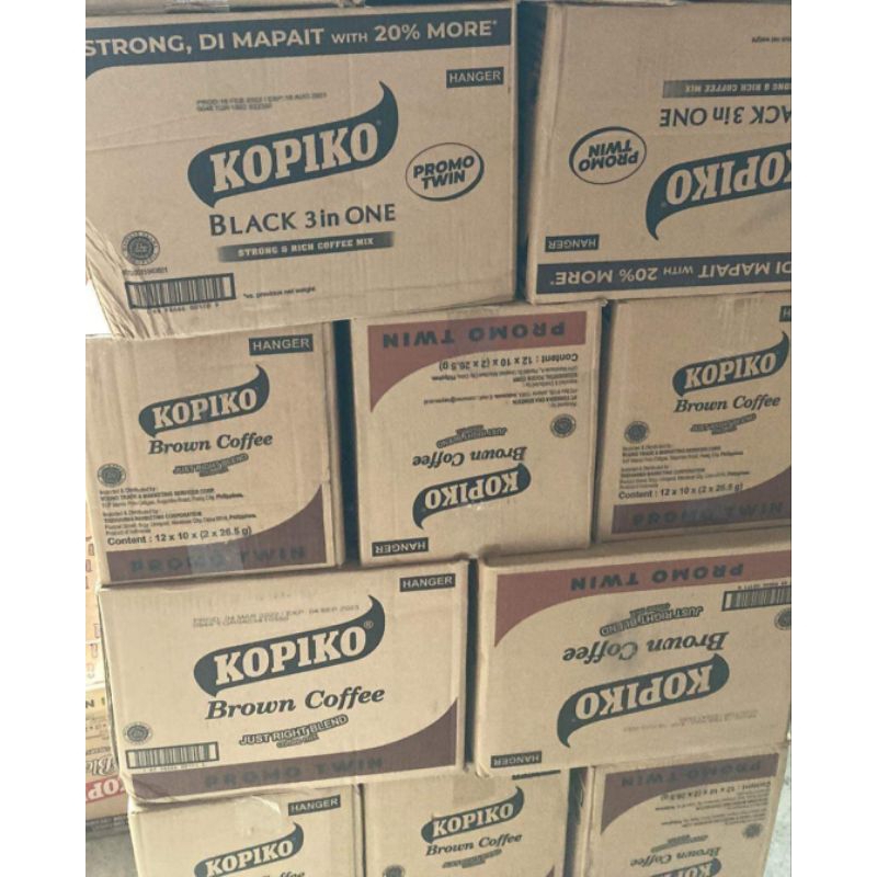 Box Kopiko Black Twin 12x10 X 2x29g Shopee Philippines