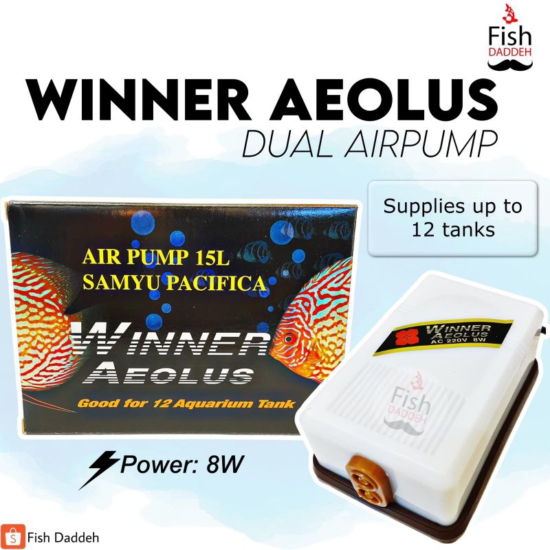 Dual Airpump Samyu Pacifica Winner Aeolus Shopee Philippines