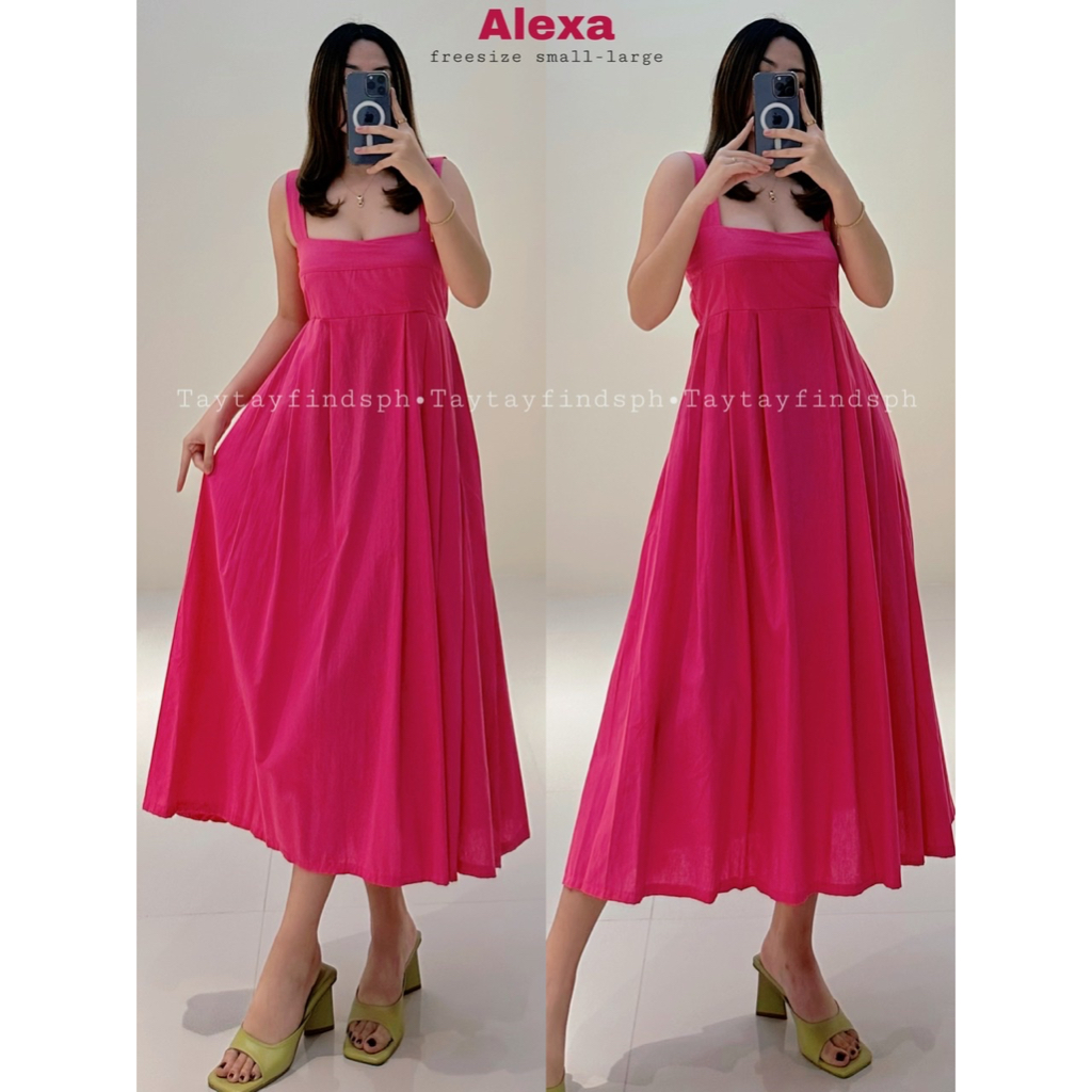 Alexa Trending Julia B Midi Dress Taytayfindsph Shopee Philippines