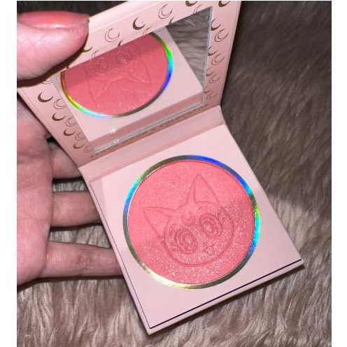 Colourpop X Sailor Moon Pressed Powder Blush Shade Cat S Eye Shopee