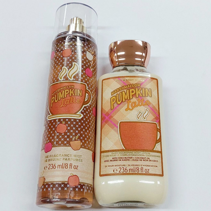 Bath Body Works Marshmallow Pumpkin Latte 236ml Shopee Philippines