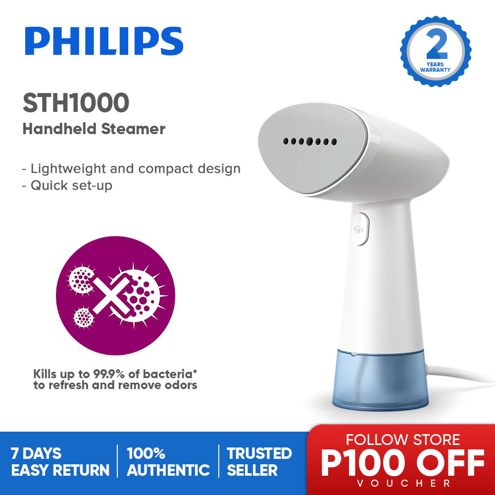 Philips Handheld Compact And Lightweight Garment Iron Steamer Sth