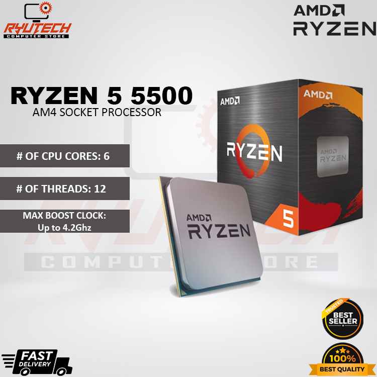 Amd Ryzen Core Thread Am Socket Processor Am Socket