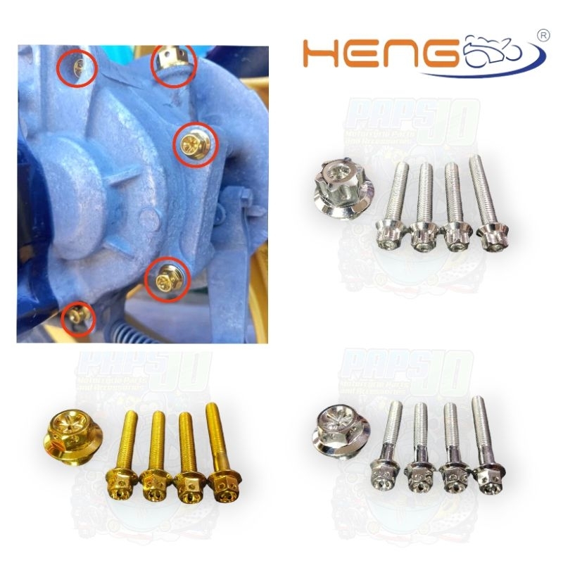 HENG GEAR OIL BOLT SET MIO M3 MIO I 125 MSI 125 Shopee Philippines