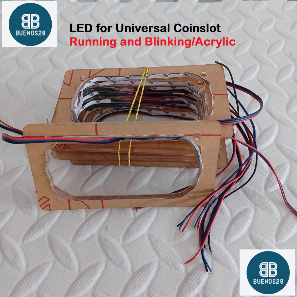 LED For Universal Coinslot Running And Blinking Acrylic Shopee