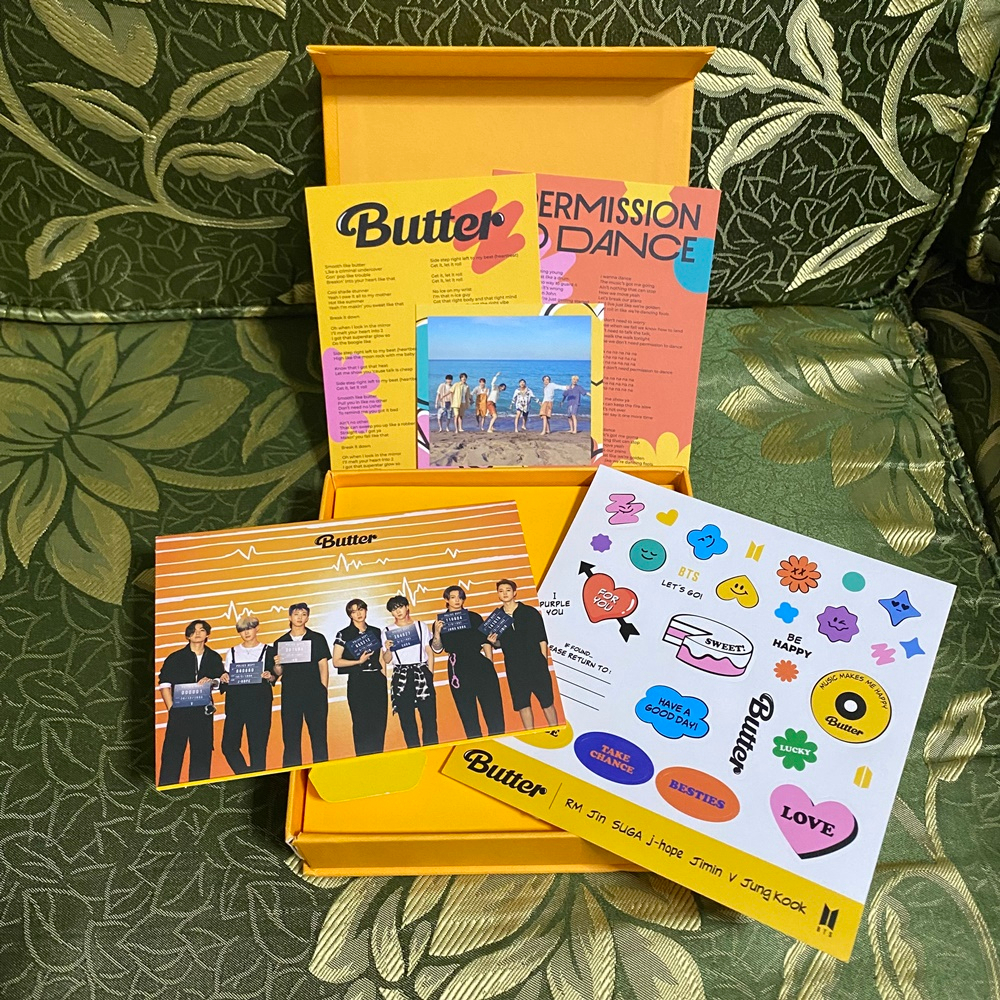 OFFICIAL BTS BUTTER ALBUM UNSEALED Shopee Philippines