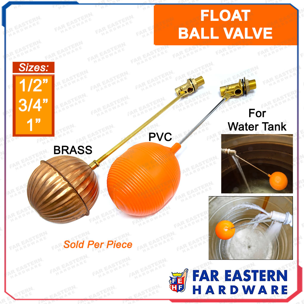 Float Ball Valve For Water Tank PVC Brass 1 2 3 4 1 CRESTON