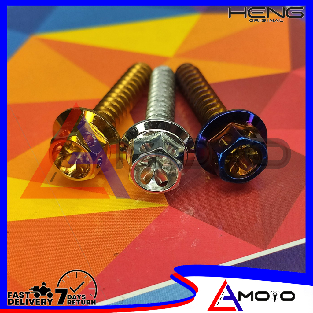 Per Pc Heng Stainless Airbox Air Filter Bolts Nmax Click Pcx