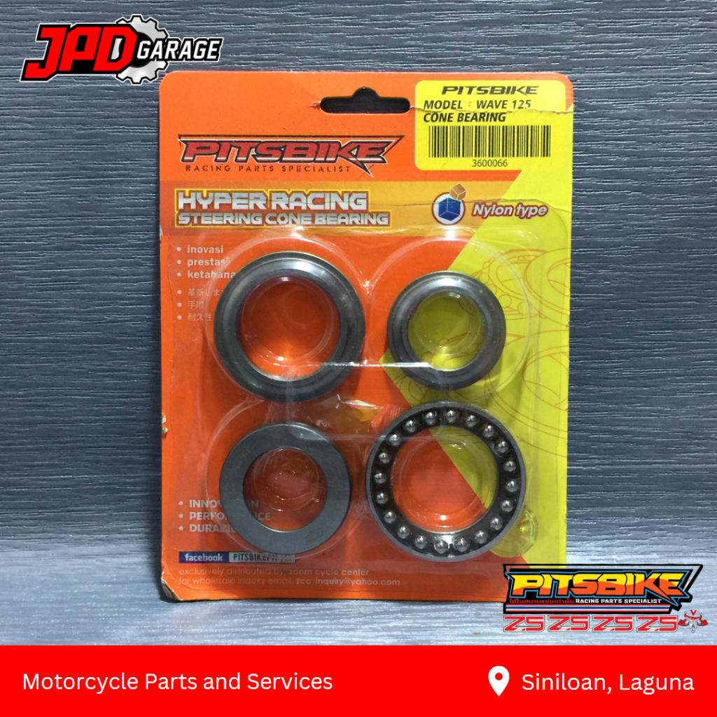 JPD Garage PITSBIKE Steering Cone Bearing WAVE 100 125 Shopee