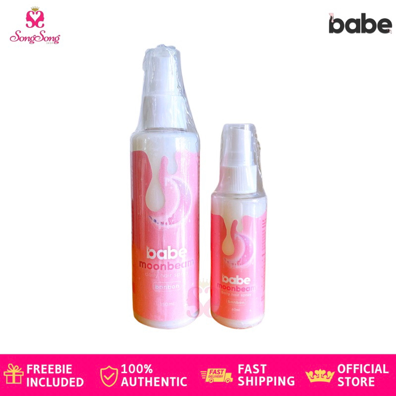 Babe Formula Moonbeam Daily Hair Spray Bonbon Heat Protectant Ml