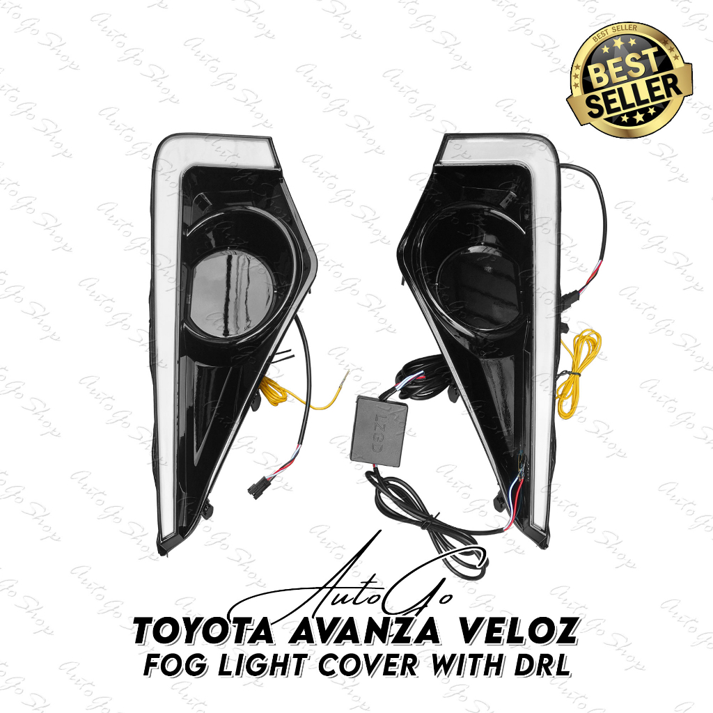 Toyota Avanza Veloz Fog Light Cover With Daytime Running