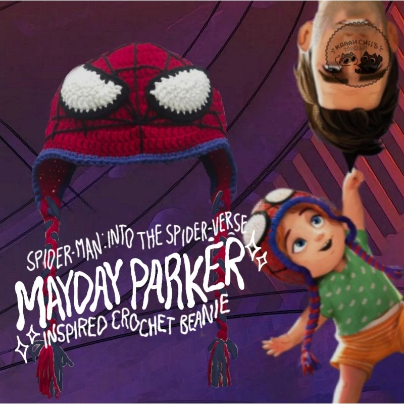 Spider Man Into The Spider Verse Mayday Parker Inspired Crochet