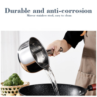 Nipiin By Mitsushi Stainless Steel Spoon Cookware Kitchenware Milk Pot