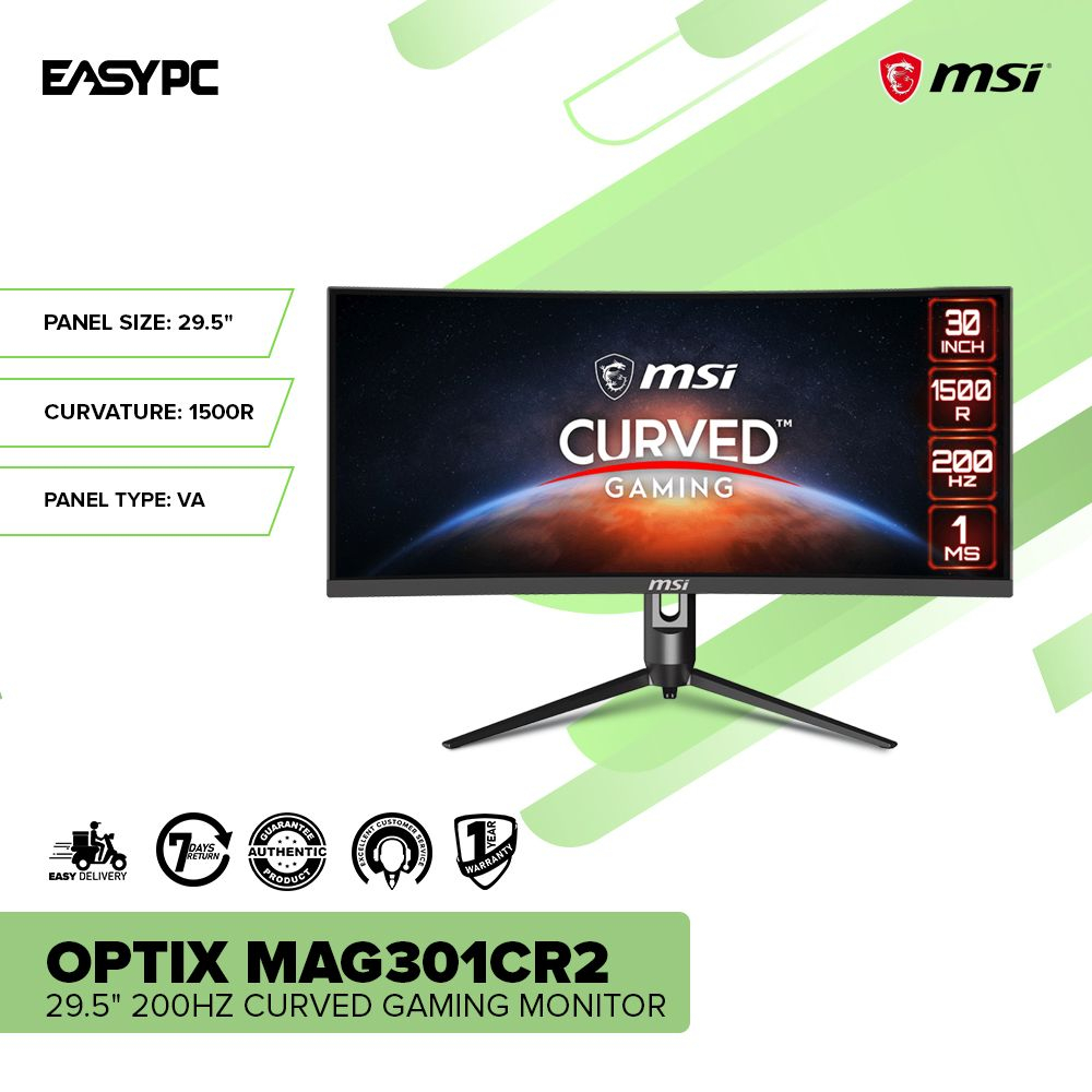 EasyPC MSI Optix MAG301CR2 30 Inch 200Hz Curved Monitor EasyFix