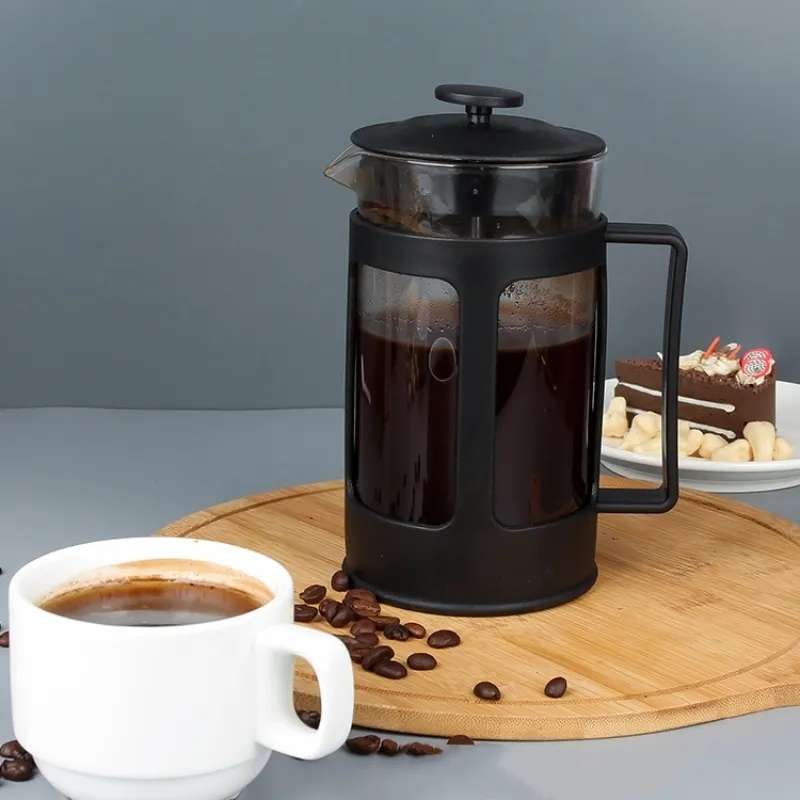 Tea Press Filter Coffee Maker Houseware Plastic French Press Coffee Pot