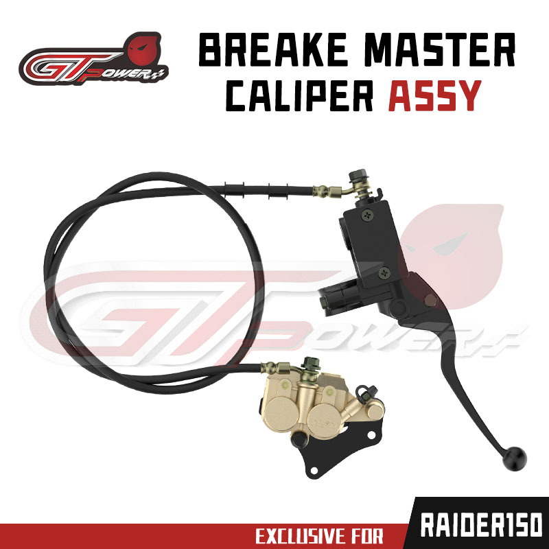 FRONT BRAKE MASTER CALIPER ASSY RAIDER150 SHOGUN FRONT CALIPER WITH