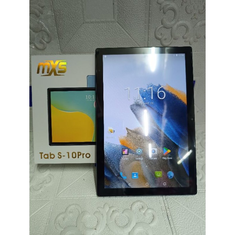 Cod Tablet Mxs Tab S Pro Gb Gbram Cash On Delivery Shopee