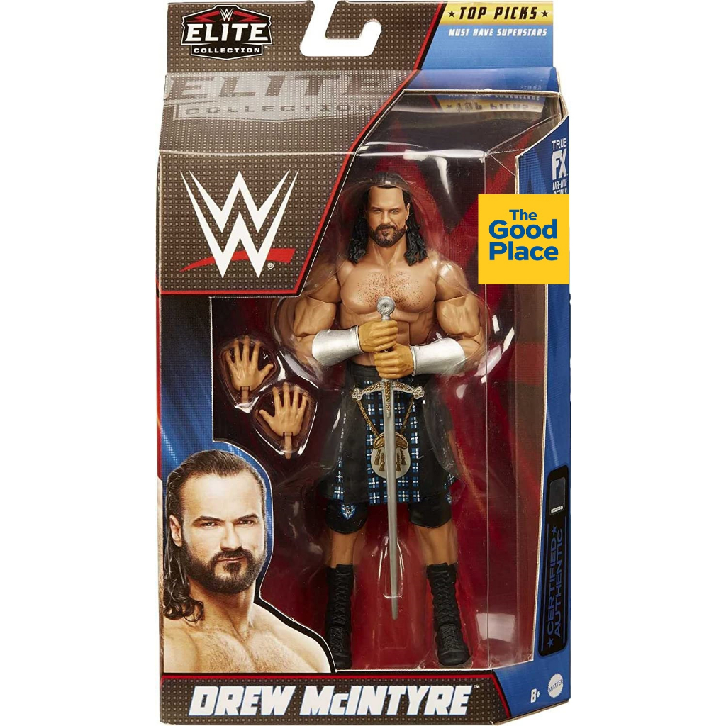 Mattel Wwe Elite Collection Top Picks Series Drew Mcintyre With