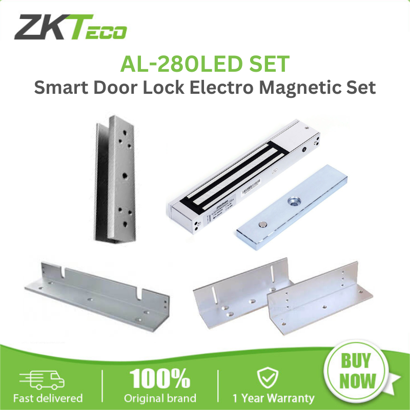 Zkteco Al Led Set With Bracket Smart Door Lock Electro Magnetic Set