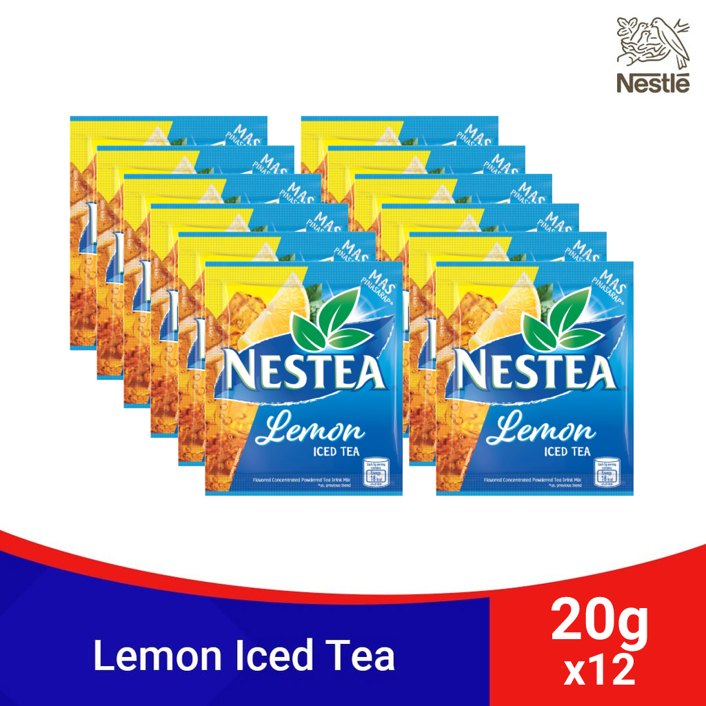 Nestea Lemon Blend Iced Tea G Pack Of Shopee Philippines