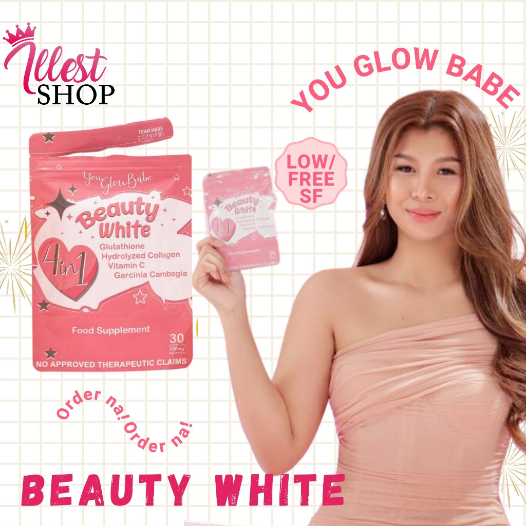 You Glow Babe Glutathione Collagen Slimming Capsules Shopee